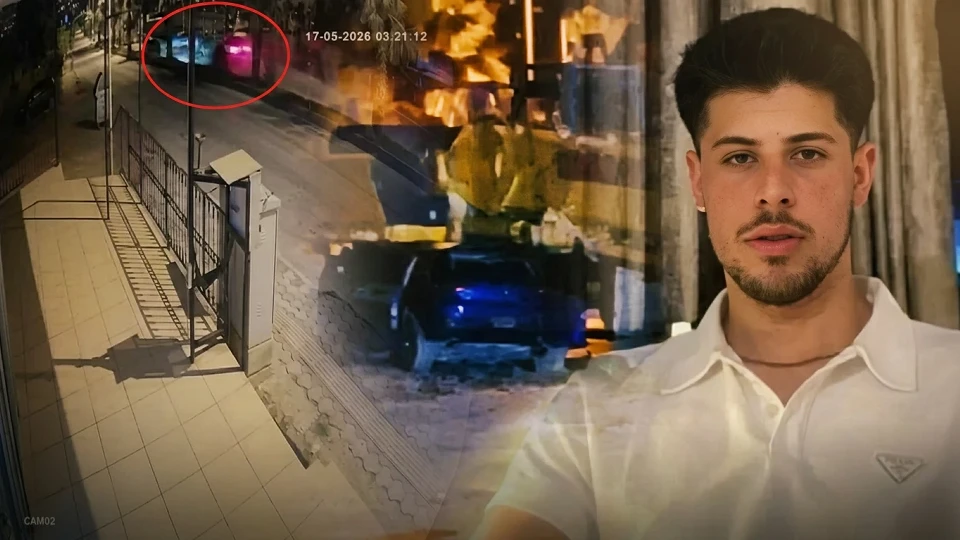 Hatay’da feci son: Kapalı yolu fark etmeyen otomobil iş makinesine ok gibi saplandı, 20 yaşındaki Doğan öldü! Kaza anı kamerada
