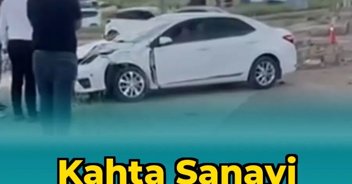 Kahta Sanayi Kavşağında Trafik Kazası