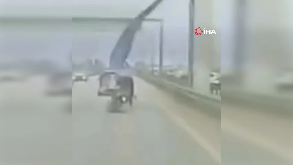 Kocaeli Gebze D-100 motosiklet kazası