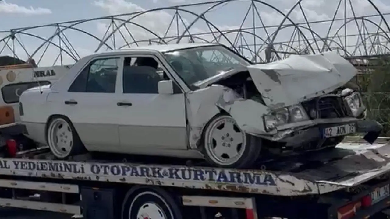 Konya'da yürekleri ağza getiren kaza!