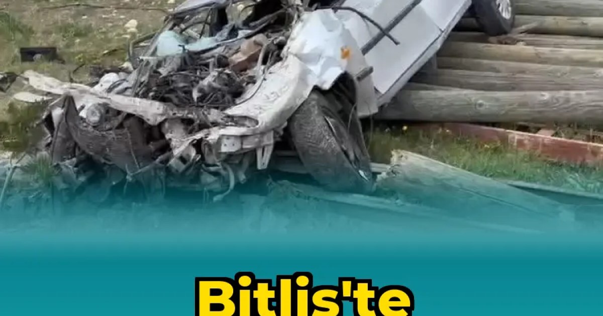 Bitlis'te Uçurumdan Uçan Otomobil: 1 Ölü