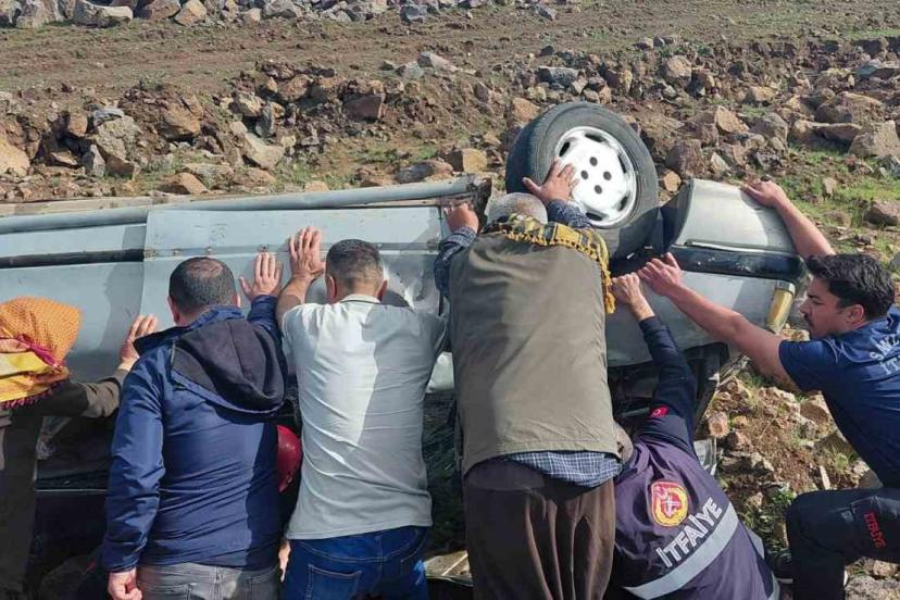 Şanlıurfa-Diyarbakır yolunda kaza: 1 yaralı