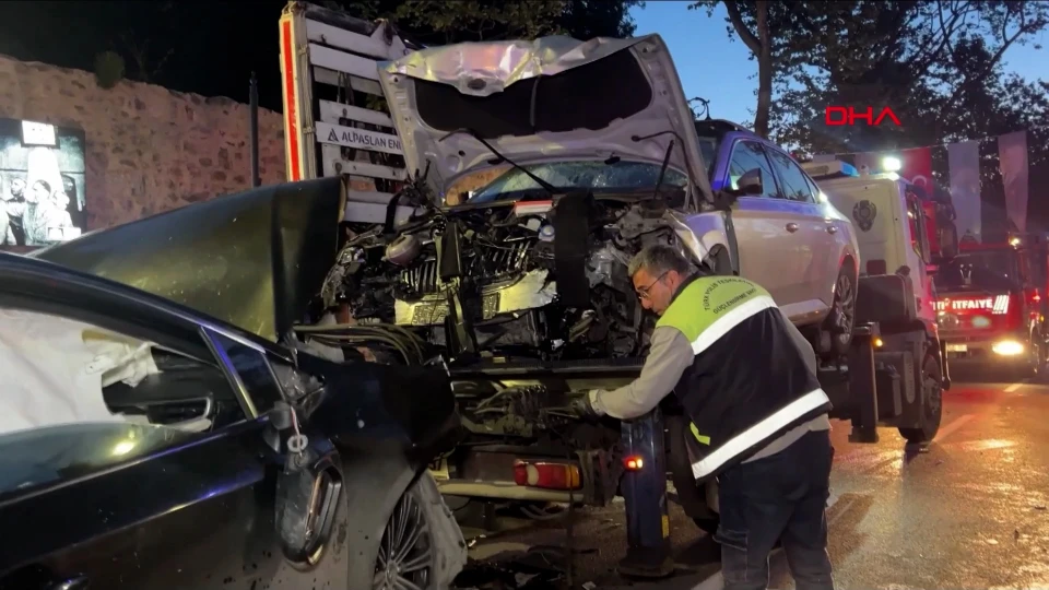 Beşiktaş Yıldız Mahallesi trafik kazası