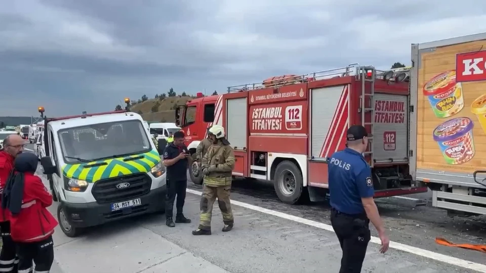Arnavutköy'de feci kaza: Bir kişi öldü