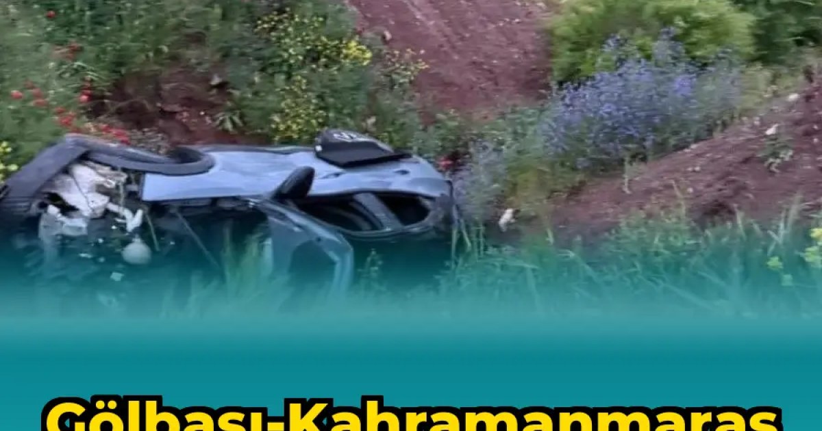 Gölbaşı-Kahramanmaraş Yolu'nda Trafik Kazası: 3 Yaralı