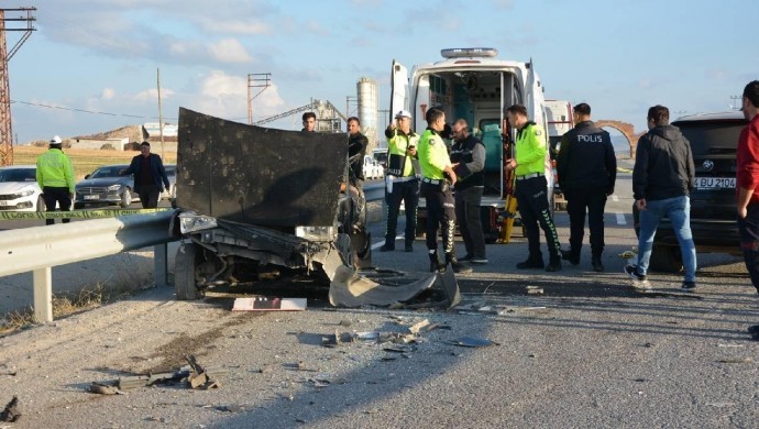 Panos’ta trafik kazası: 1 kişi hayatını kaybetti