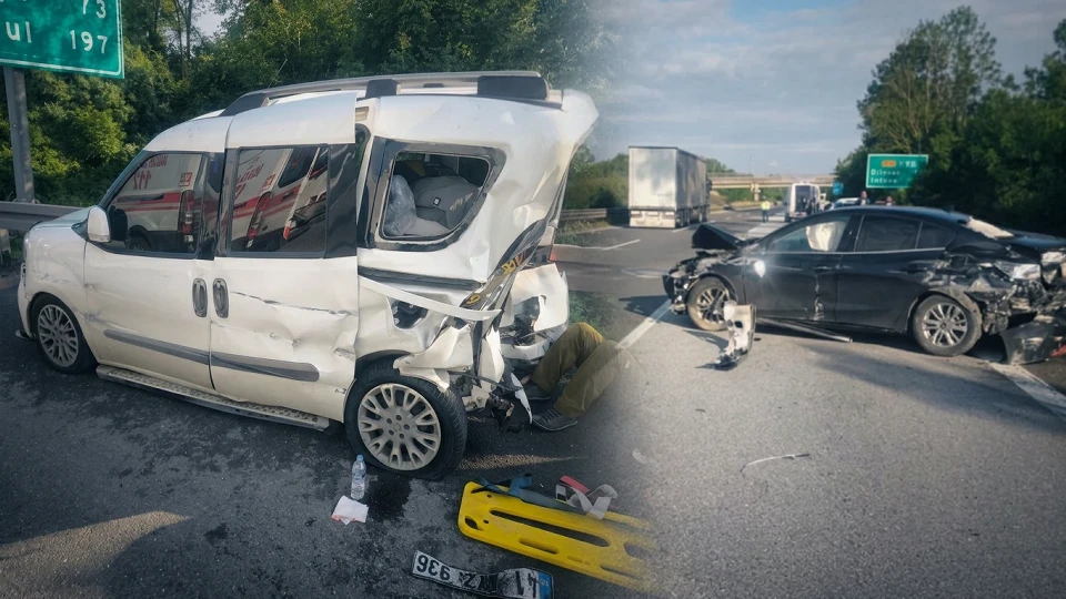 Anadolu Otoyolu trafik kazası: Düzce'de 3 aracın karıştığı olayda 3 kişi yaralandı | Gündem Haberleri