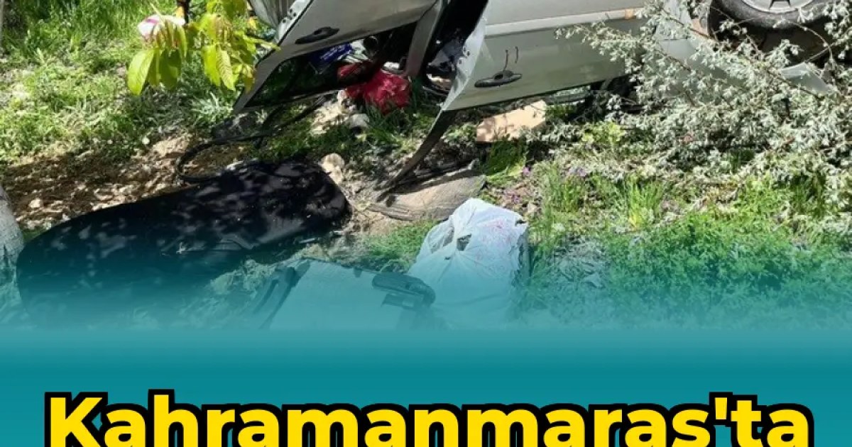 Kahramanmaraş'ta Trafik Kazası: 1 Ağır 4 Yaralı