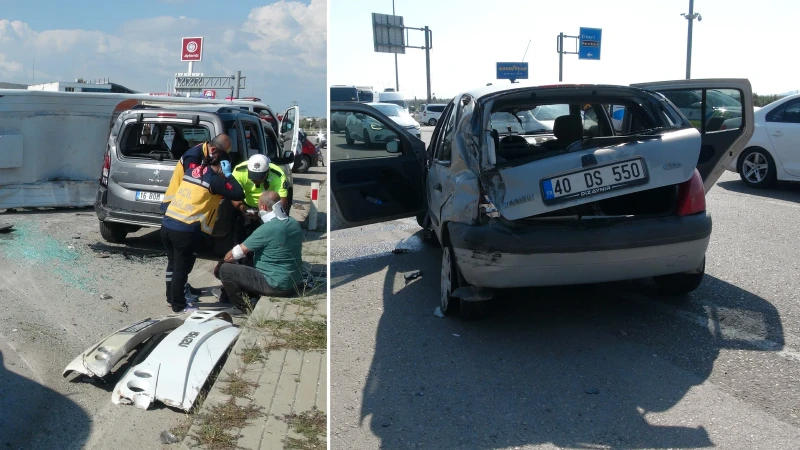 Kilis'te zincirleme trafik kazası: 8 kişi yaralandı