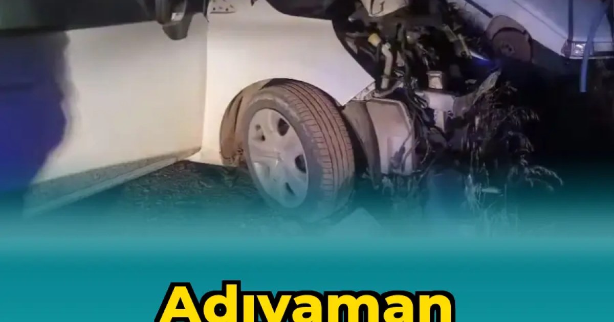 Adıyaman Kahta'da Trafik Kazası: 4 Yaralı