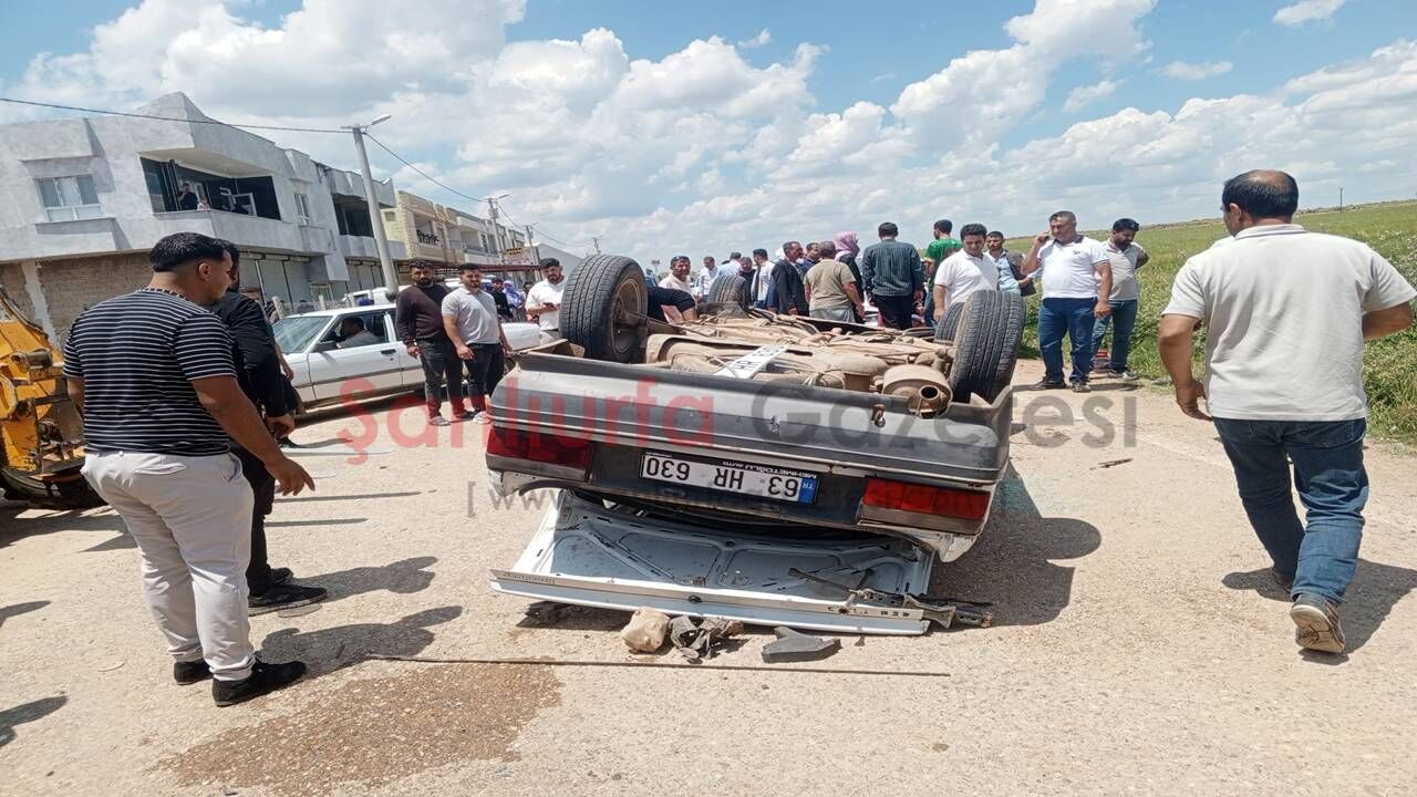 Viranşehir'de Zincirleme Trafik Kazası: 3 Araç Karıştı, Yaralılar Var