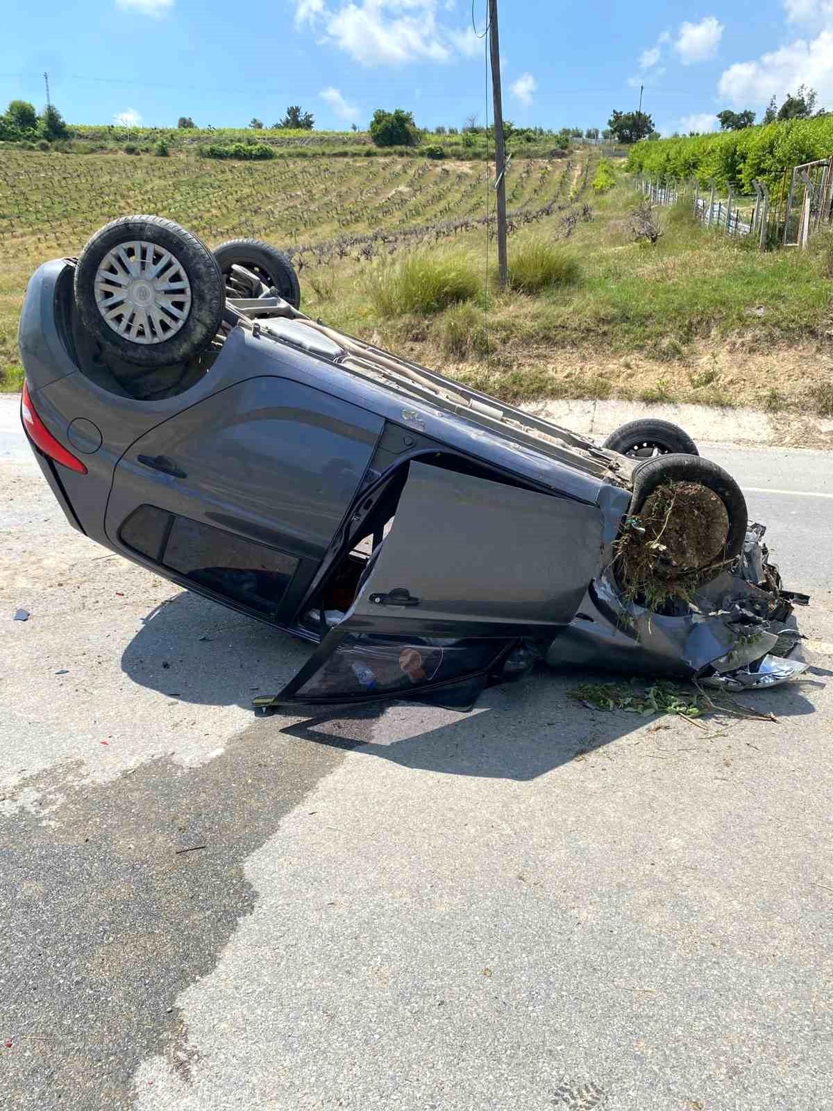 Tarsus'ta Trafik Kazası: 2 Yaralı
