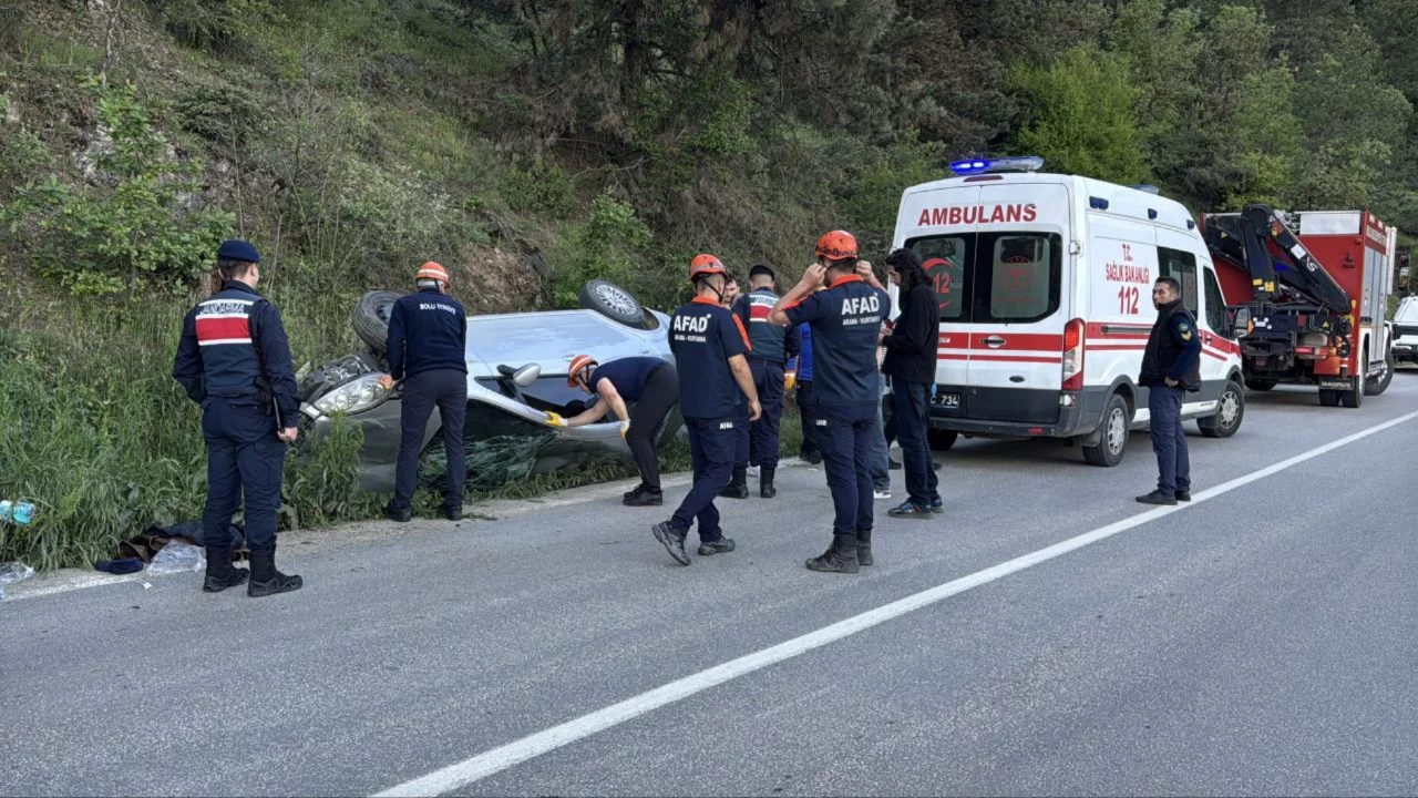 Bolu'da art arda iki kaza: 10 yaralı var...