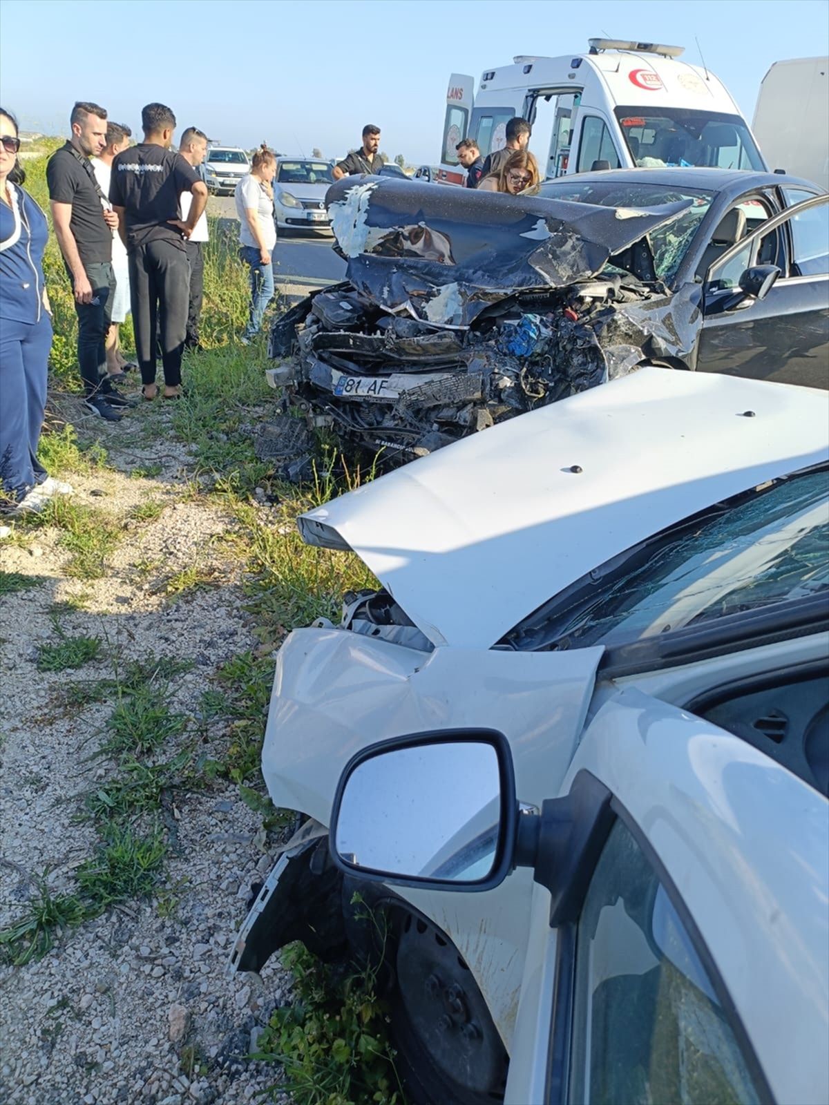 Karataş'ta Trafik Kazası: 1 Yaralı