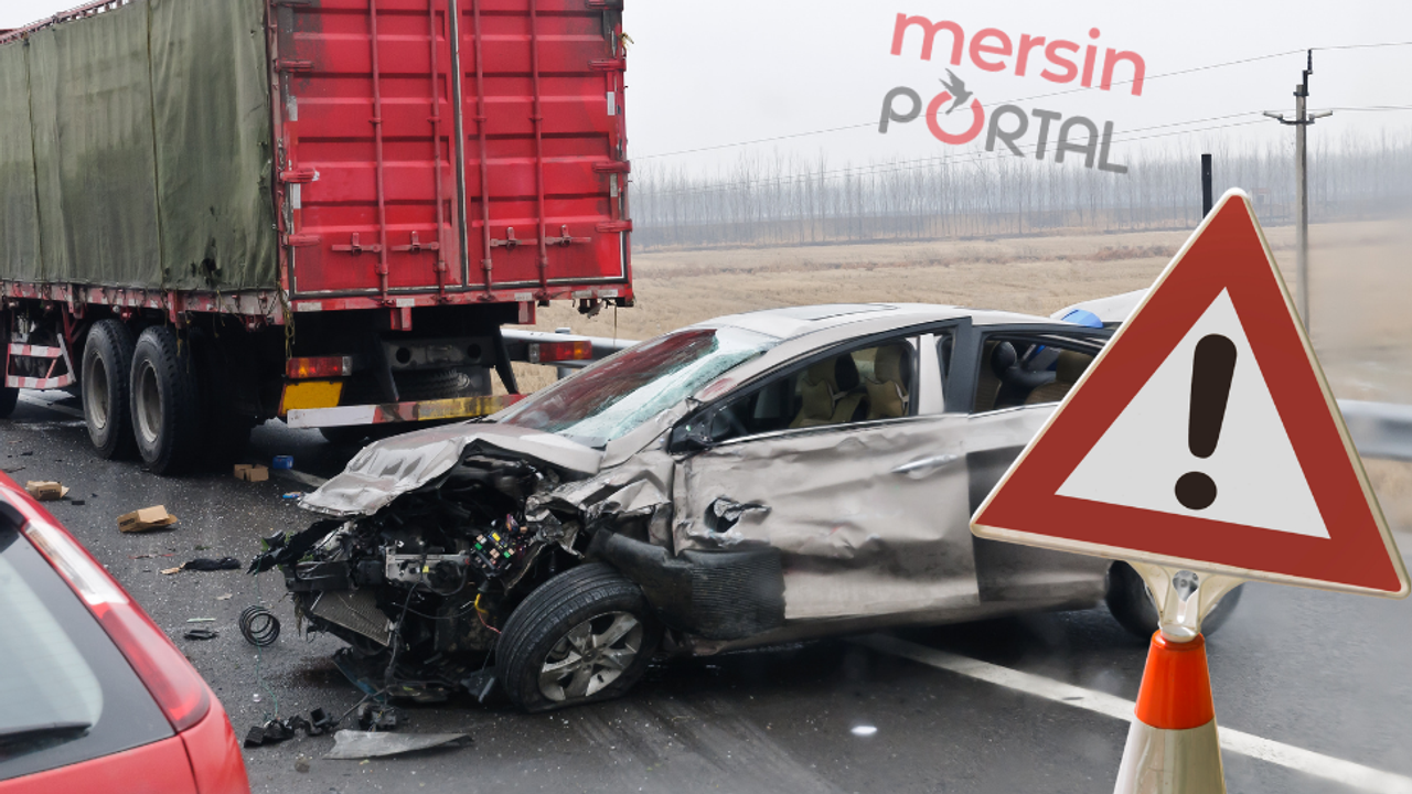 Bayram Dönüşü Mersin Yollarında Kaza Bilançosu Ağır: 1 Ölü, 6 Yaralı