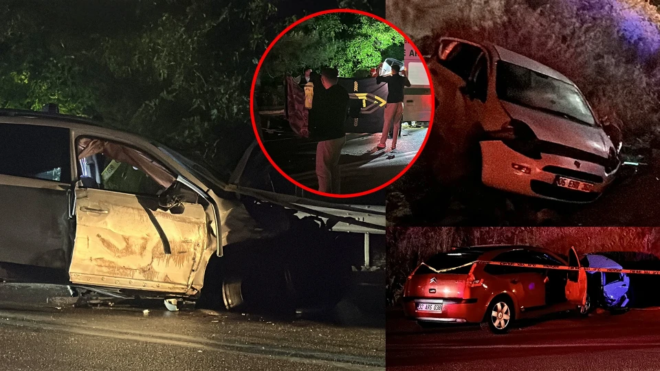 Burdur'da 4 aracın karıştığı zincirleme trafik kazası: 4 ölü, 11 yaralı | YEREL HABERLER