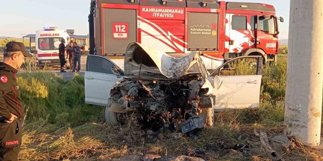 Kahramanmaraş’ta kaza