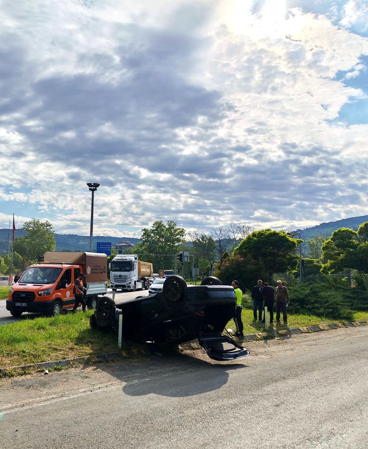 Zonguldak'ta Trafik Kazası: Bir Yaralı