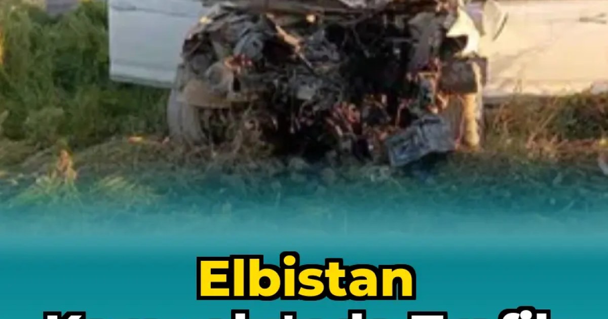 Elbistan Karayolu'nda Trafik Kazası: 1 Kişi Yaralandı