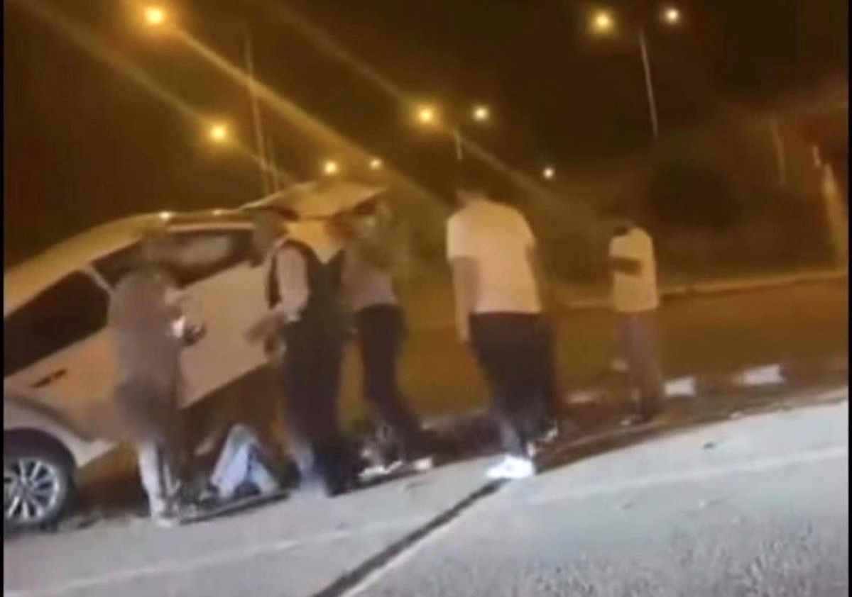 Batman'da Şaşırtan Trafik Kazası