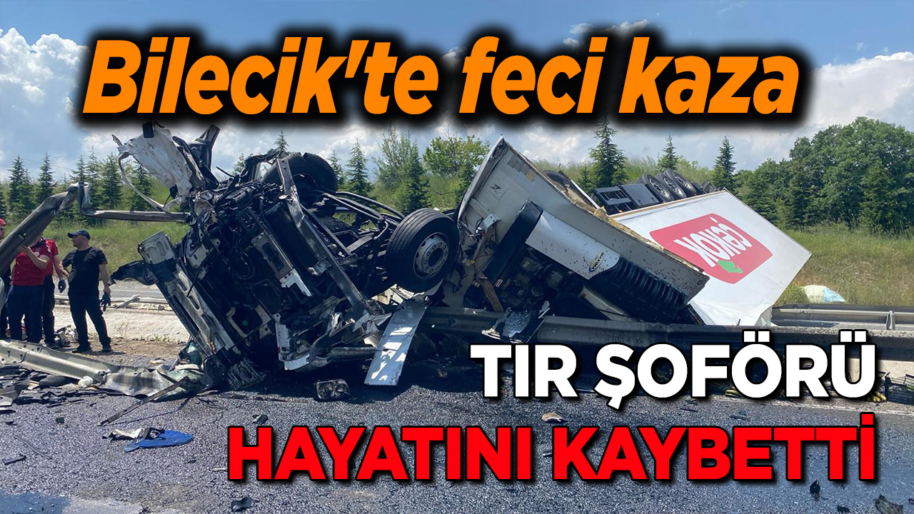 Bilecik'te feci kaza