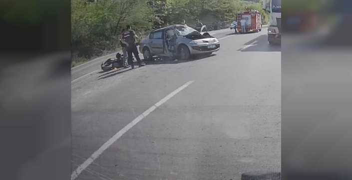 Zonguldak'ta feci kaza: Motosiklet sürücüsü yaşamını yitirdi