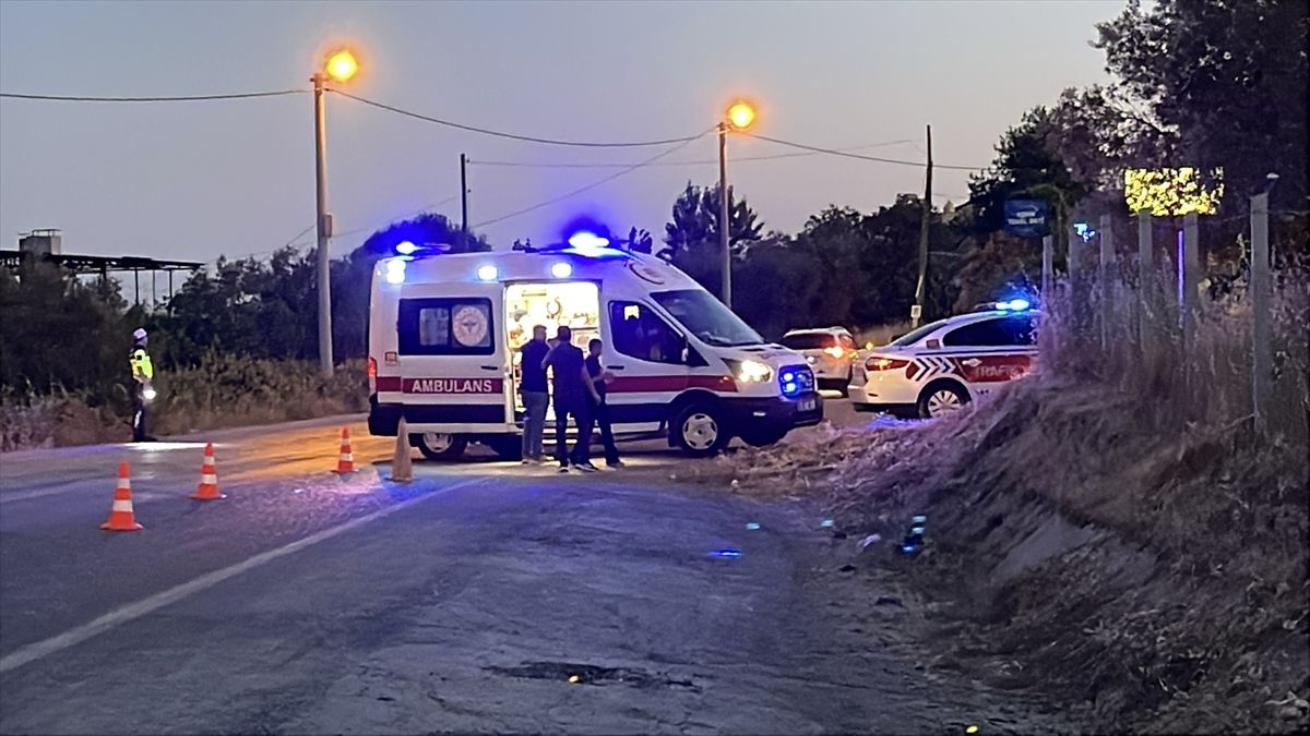 Edremit'te Trafik Kazası: 1 Yaralı
