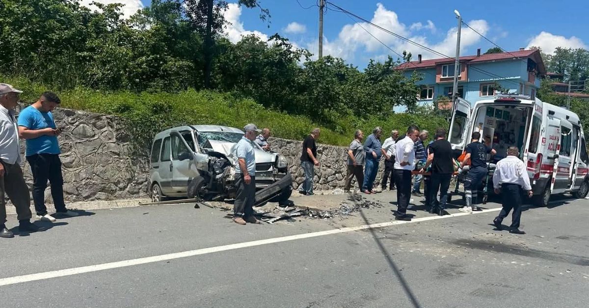 Ordu'da Trafik Kazası: 7 Yaralı