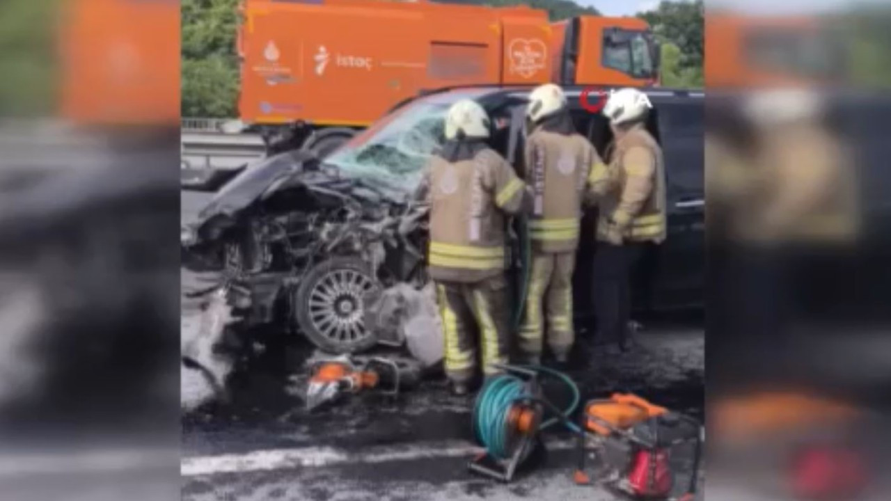 Eyüpsultan'da zincirleme trafik kazası: 6 kişi yaralandı