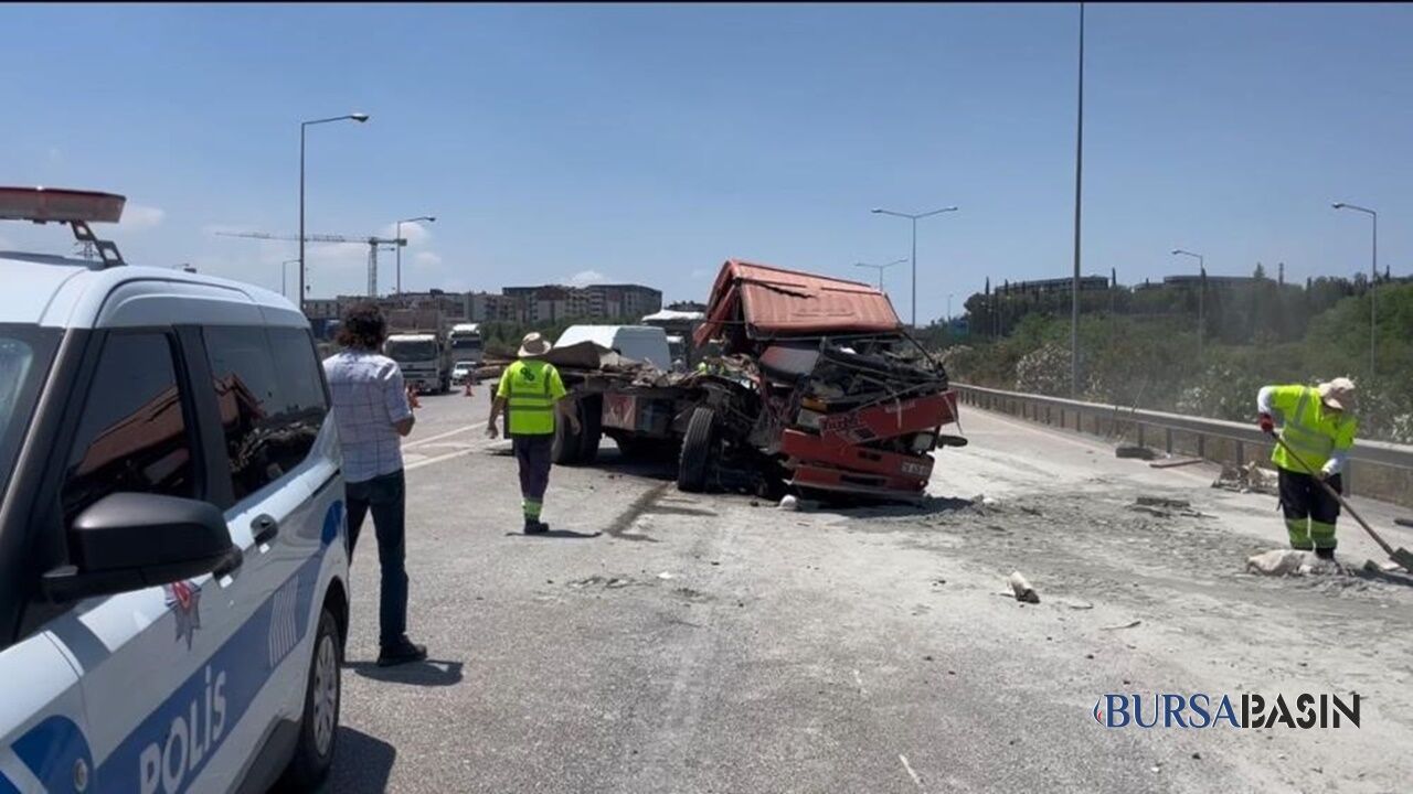 Bursa Otoyolunda Feci Kaza: 1 Ölü, 1 Yaralı