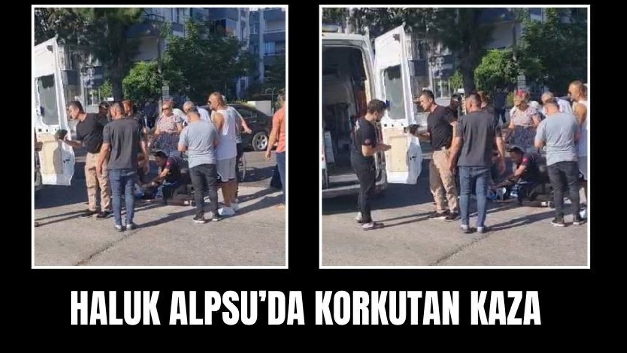 Haluk Alpsu Bulvarı’nda Trafik Kazası: Genç Kadın Yaralandı