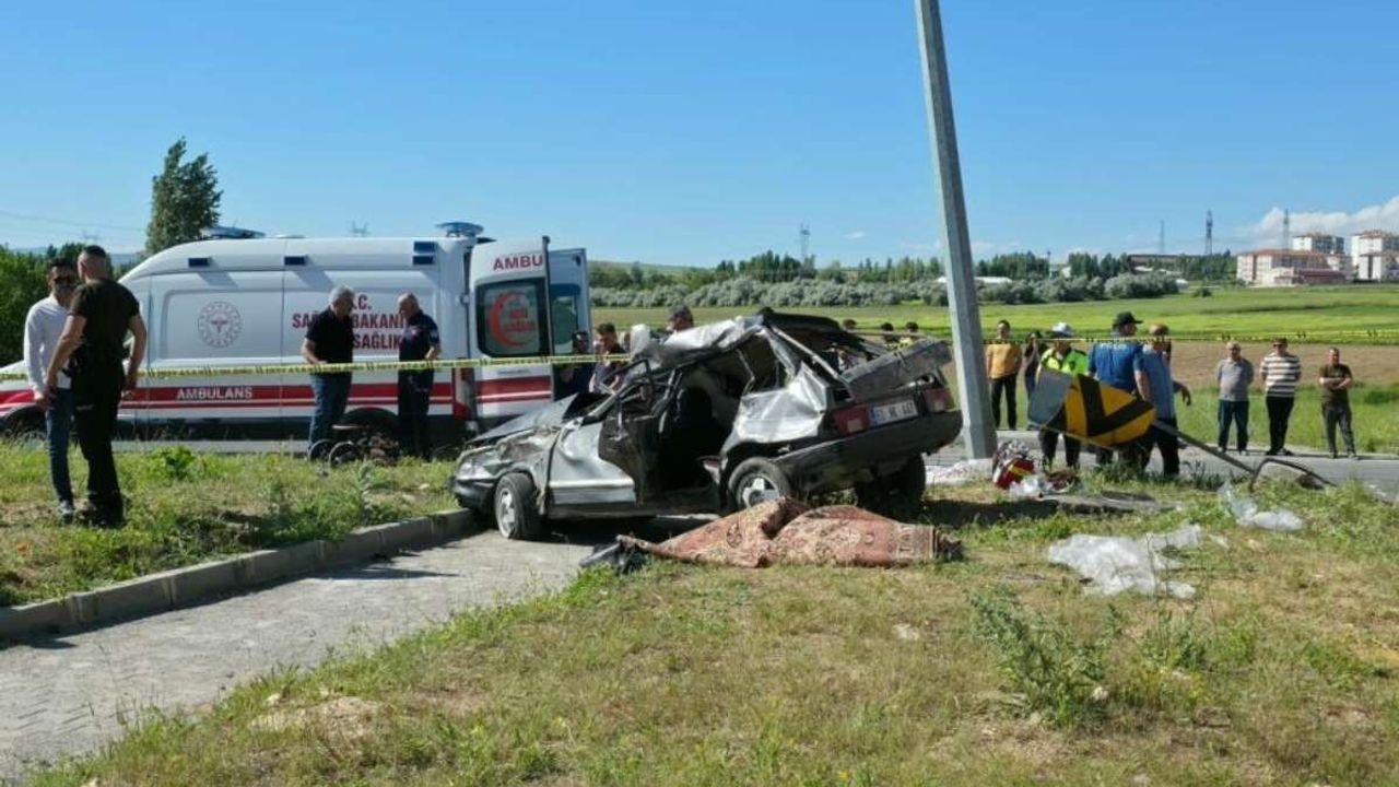 Kayseri'de trafik kazası: 2 ölü 4 yaralı