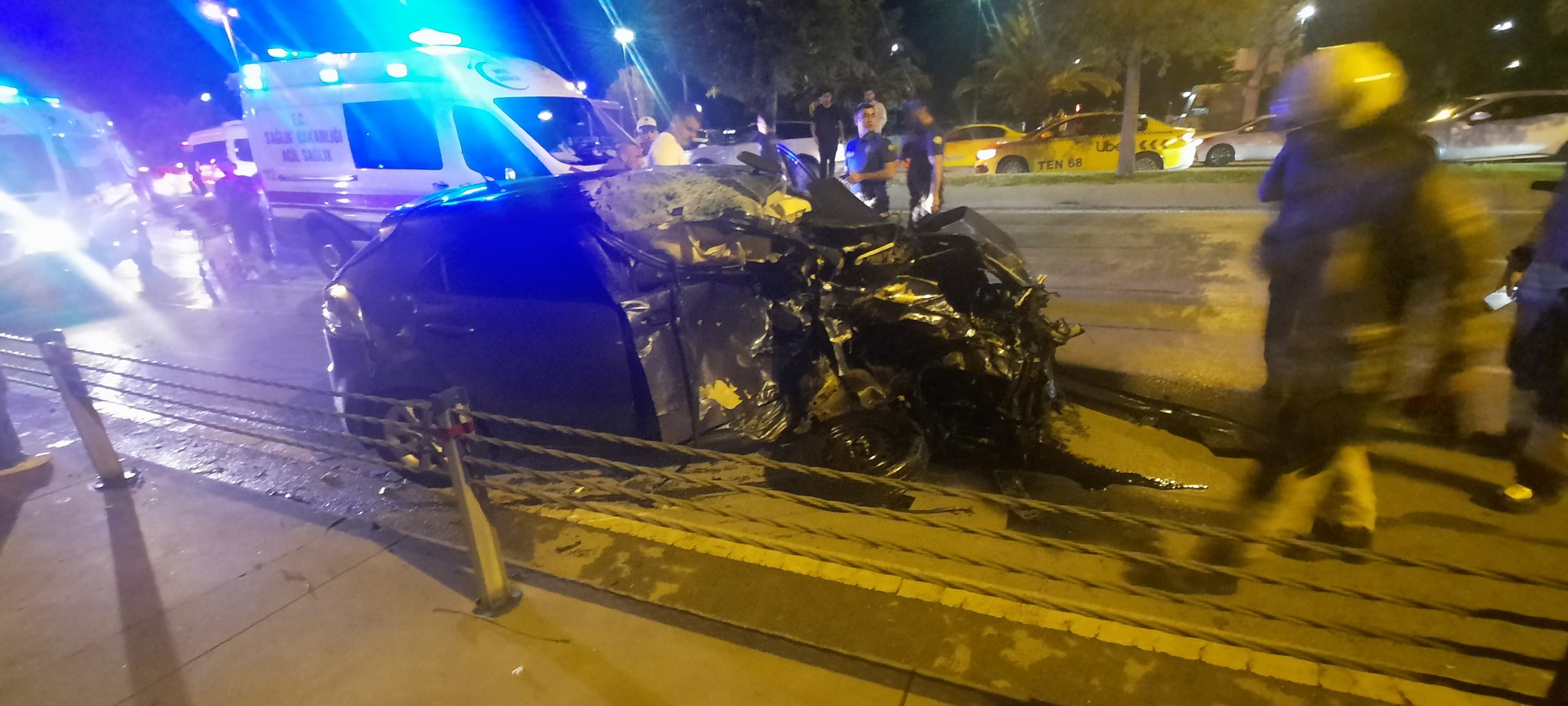 Maltepe’de korkunç kaza
