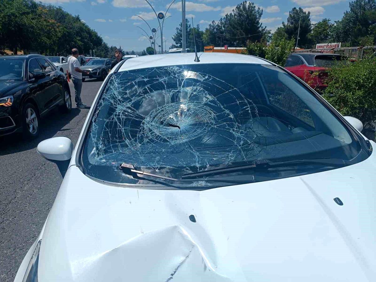 Diyarbakır'da Yaya Trafik Kazası