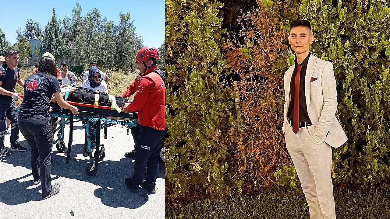 Hafif ticari araçla çarpışan genç motosikletli kurtarılamadı