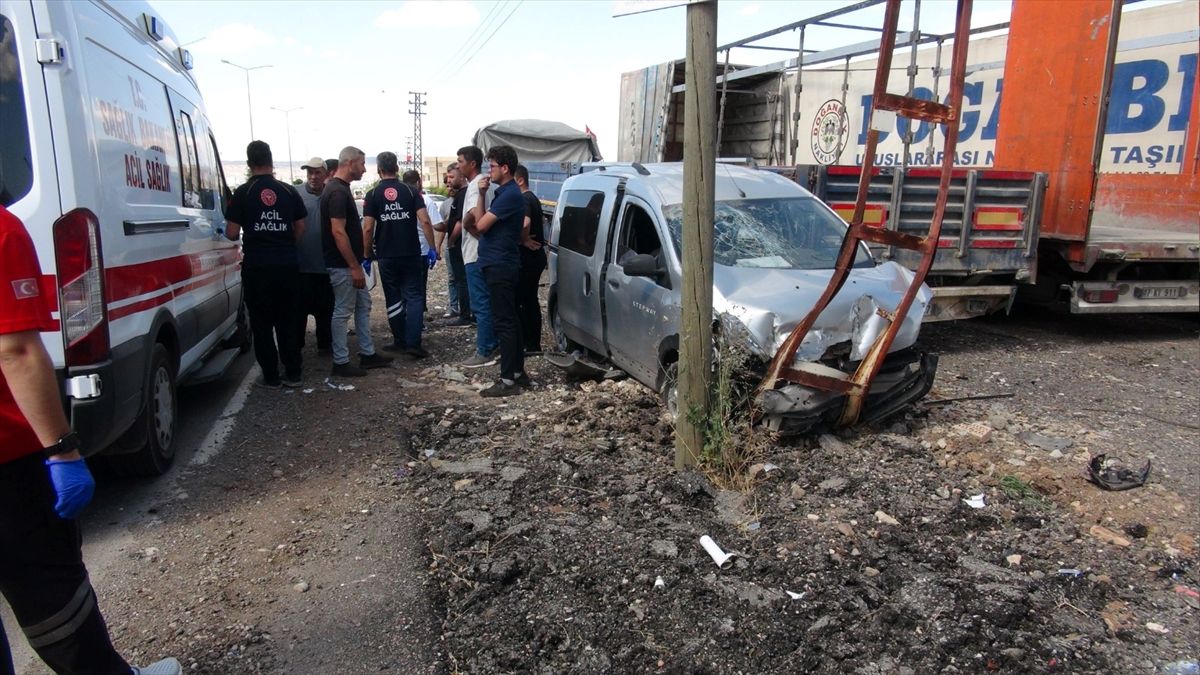 Kilis'te Trafik Kazası: 1 Yaralı