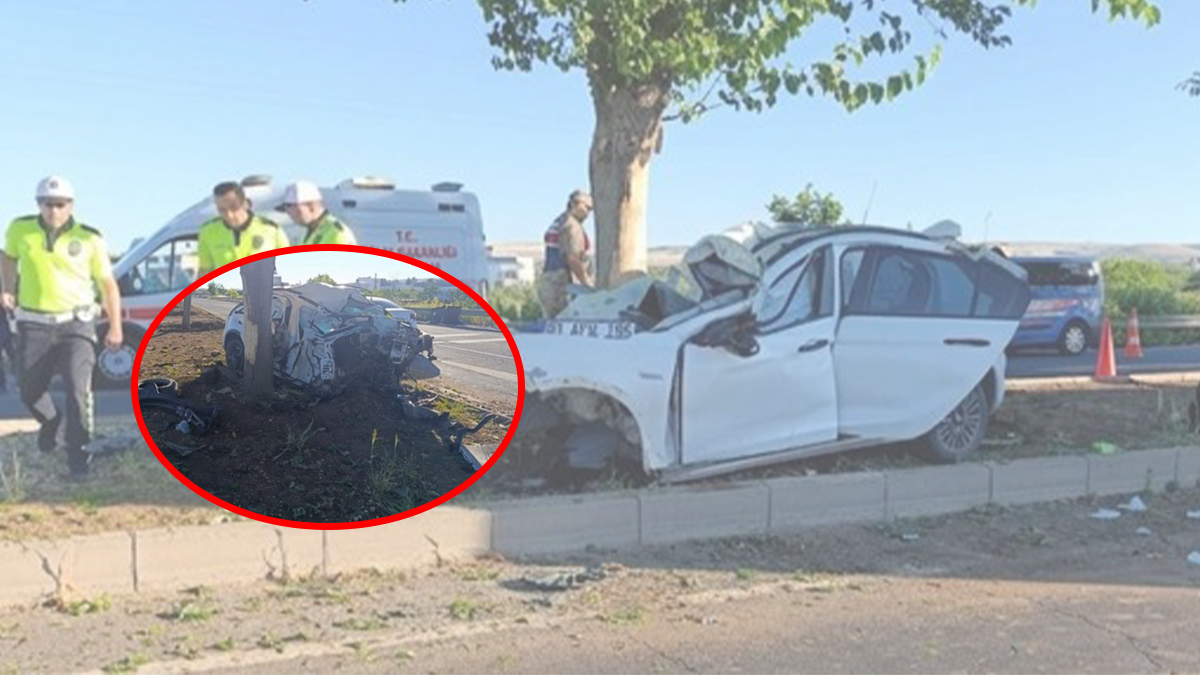 Şanlıurfa’da sabah saatlerinde feci kaza! 1 ölü, 1 ağır yaralı