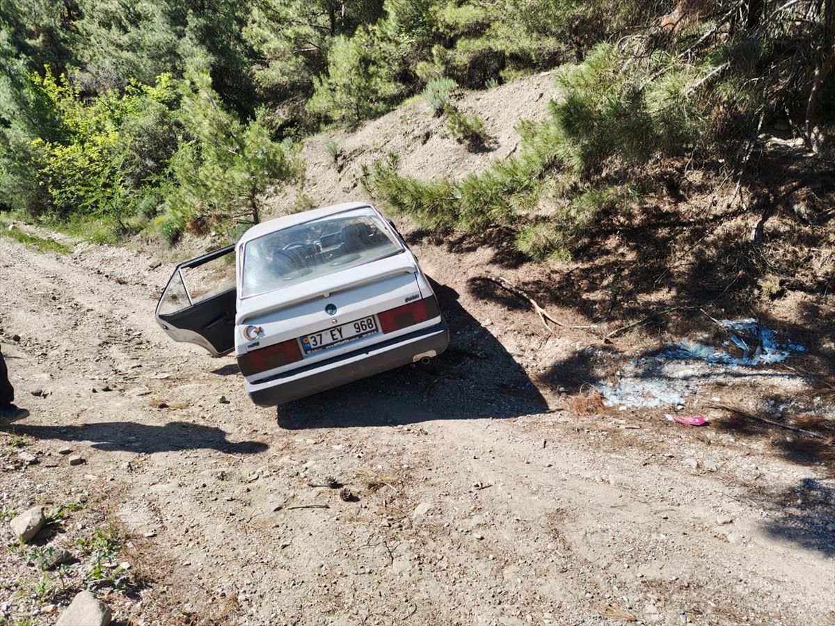 Hanönü'nde Trafik Kazası: 1 Yaralı