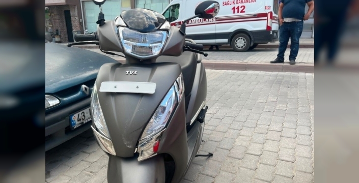 Tavşanlı'da kaza: Motosiklet sürücüsü yaralandı