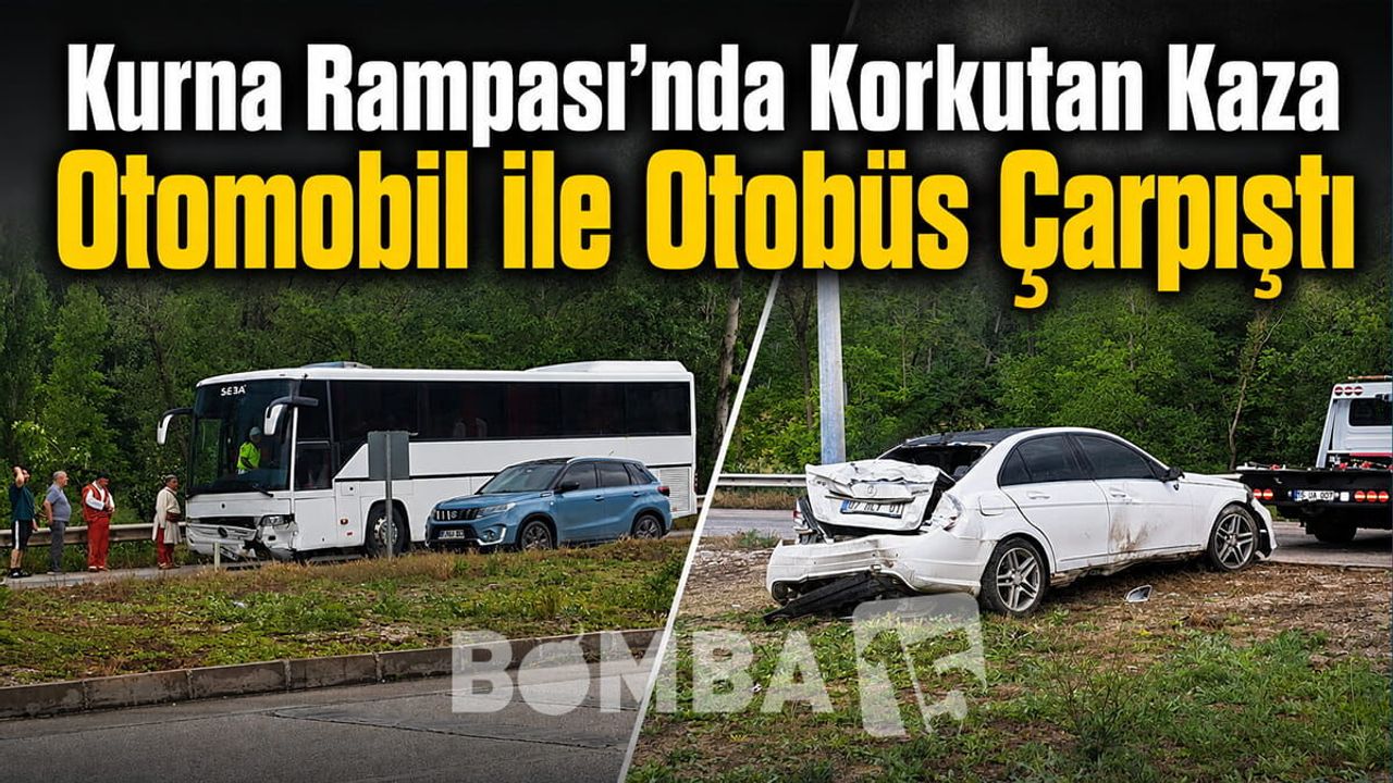 Burdur Kurna Rampası’nda Korkutan Kaza