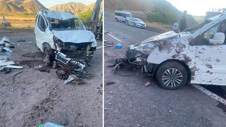 Elazığ'da korkunç kaza! Kontrolden çıkan araç takla attı: 5 yaralı