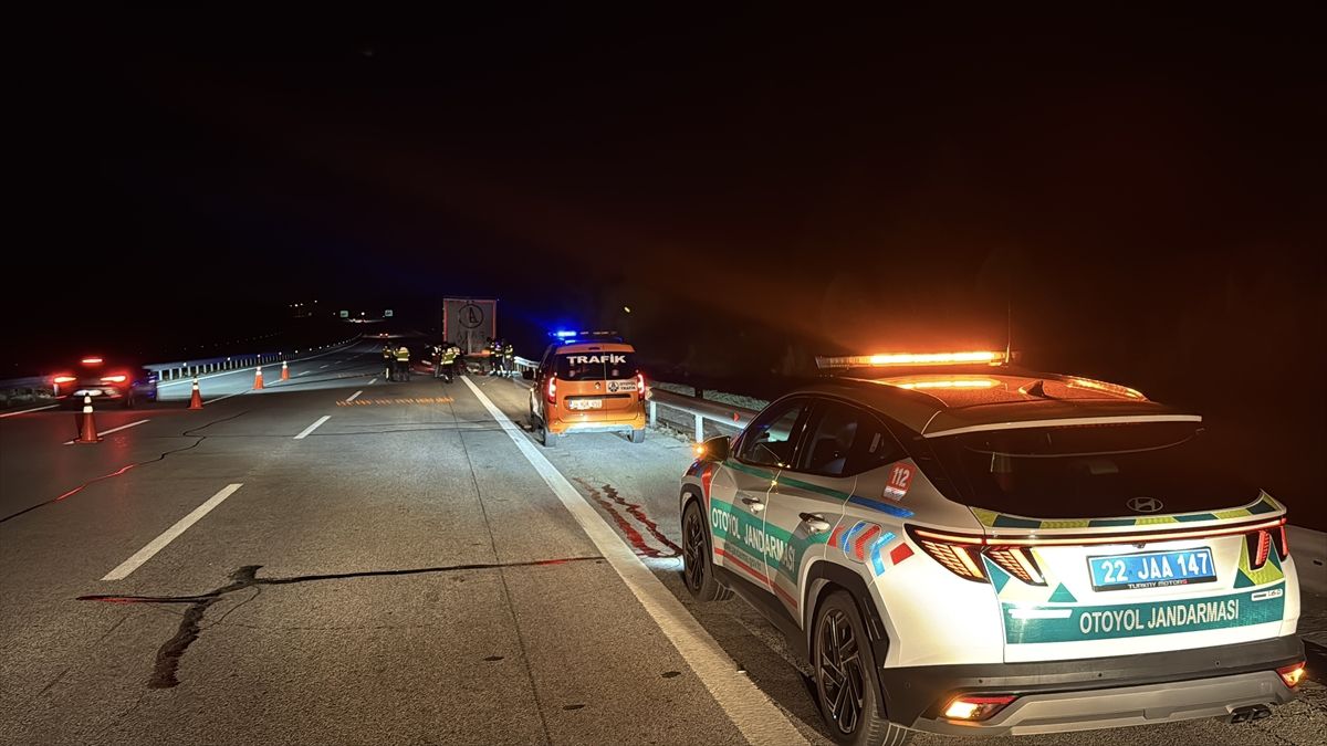 Edirne'de Trafik Kazası: Bir Ölü