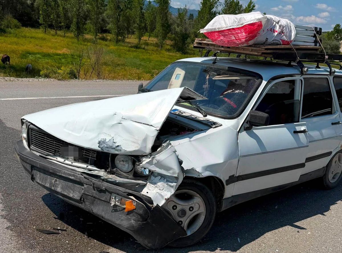 Kütahya'da Trafik Kazası: 1 Ağır Yaralı