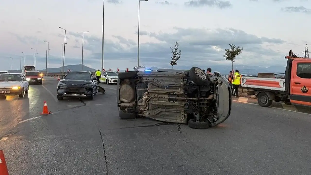 Kayseri'de zincirleme trafik kazası: 4 yaralı