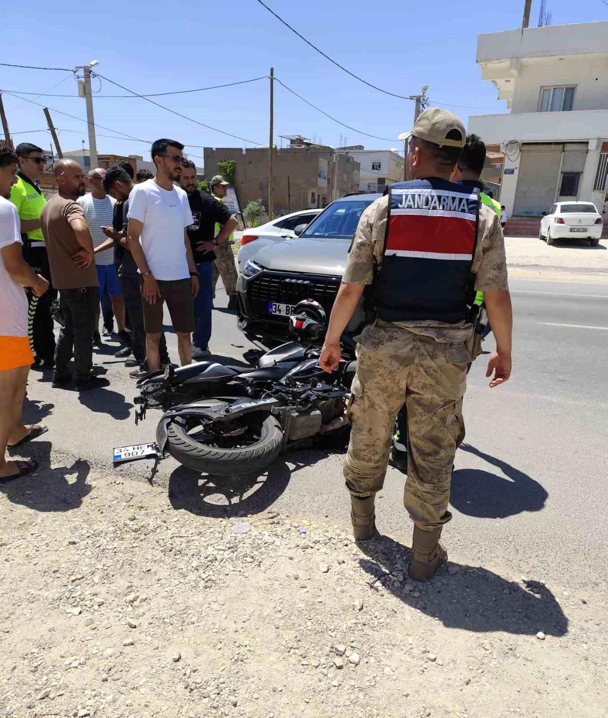 Nusaybin'de Trafik Kazası: 1 Yaralı