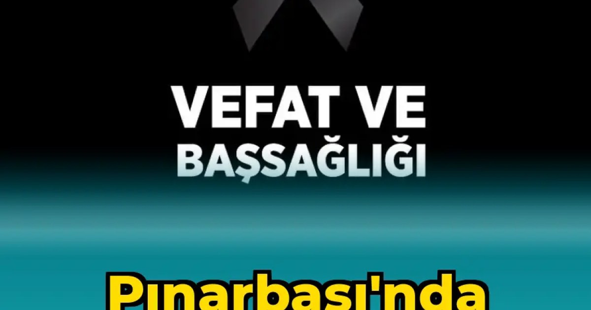 Pınarbaşı'nda trafik kazası sonucu can kaybı