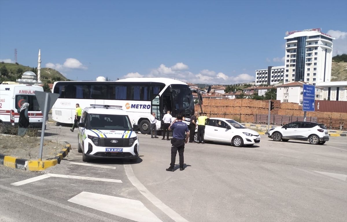 Eskipazar'da Zincirleme Kaza