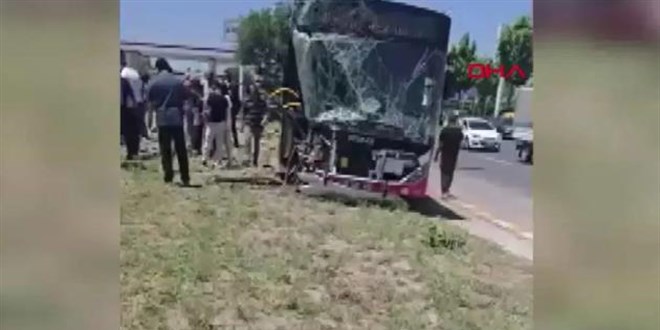 Ankara'da EGO otobüsü kaza yaptı: 1 ölü, 9 yaralı