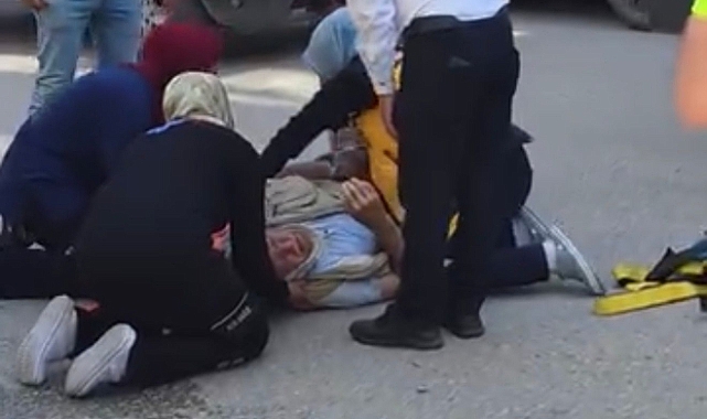 Aynı Nokta, Aynı Tehlike! İrfan Caddesi'nde Bir Kaza Daha: Bu Kez Yaşlı Bisikletli Yaralandı