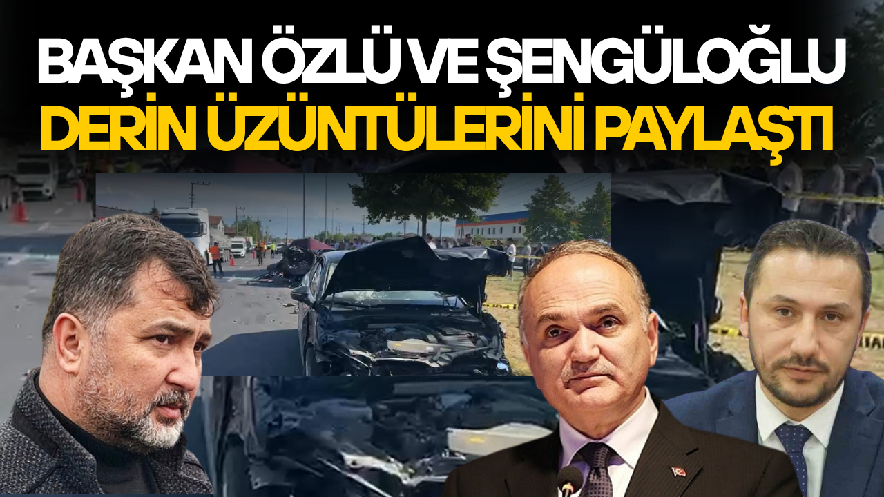 İKİ İSİMDEN KAZA SONRASI TAZİYE VE GEÇMİŞ OLSUN MESAJLARI